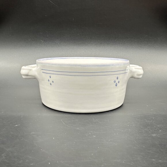 Vintage Casserole Dish Dieulefit France PHP Pottery Lavender Purple Cottagecore - Picture 2 of 10